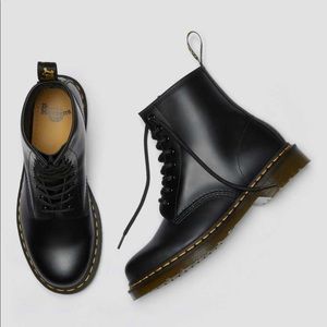 Dr. Martens AW004 Black Lace Up Boots-8